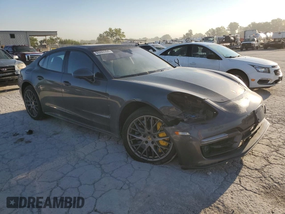 2017 Porsche Panamera Turbo с VIN WP0AF2A70HL151831, выставлен на аукционе Copart как лот 69283394 с пробегом 39 898 миль миль и Списание • Salvage title. История ставок и продаж доступна на DreamBid. Изображение 4.