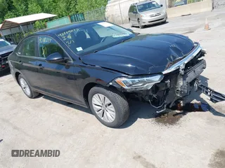 2019 Volkswagen Jetta S with VIN 3VWC57BU2KM163253, listed as a IAAI auction lot 42169215 with 91,978 mi miles and . Bid and sale history available at DreamBid. Image 1.