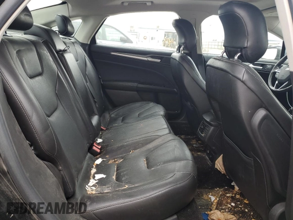 2014 Ford Fusion Titanium Hybrid with VIN 3FA6P0RU3ER219947, listed as a Copart auction lot 53566235 with 186,846 mi miles and Salvage Title. Bid and sale history available at carsss.com. Image 10.