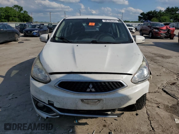 2017 Mitsubishi Mirage SE z VIN ML32A4HJ4HH005082, wystawiony jako Copart lot #56190445 z przebiegiem 114 177 mil mil oraz Szkoda całkowita • Salvage title. Historia ofert i sprzedaży dostępna na DreamBid. Obrazek 5.