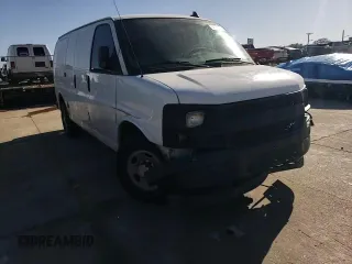 2017 Chevrolet Express Cargo z VIN 1GCWGAFF4H1221811, wystawiony jako Copart lot #50189005 z przebiegiem 155 154 mil mil oraz Szkoda całkowita • Salvage title. Historia ofert i sprzedaży dostępna na DreamBid. Obrazek 12.