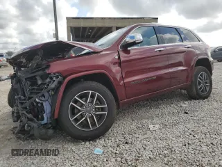 2020 Jeep Grand Cherokee Overland with VIN 1C4RJFCGXLC204095, listed as a Copart auction lot 43705155 with 34,569 mi miles and Non repairable. Bid and sale history available at DreamBid. Image 1.