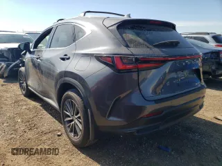 2023 Lexus NX 350 Premium with VIN 2T2GGCEZ4PC031265, listed as a Copart auction lot 58385355 with 32,498 mi miles and Salvage title. Bid and sale history available at DreamBid. Image 2.