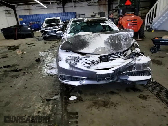 2020 Acura TLX w/Technology Pkg with VIN 19UUB1F59LA001720, listed as a Copart auction lot 45046615 with 128,218 mi miles and Salvage Title. Bid and sale history available at carsss.com. Image 10.
