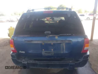 2000 Jeep Grand Cherokee Laredo with VIN 1J4G248SXYC274865, listed as a IAAI auction lot 42542922 with 185,902 mi miles and . Bid and sale history available at DreamBid. Image 16.