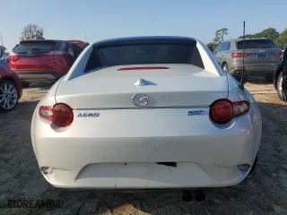 2018 Mazda MX-5 Miata RF Grand Touring with VIN JM1NDAM71J0204220, listed as a Copart auction lot 66686194 with 53,022 mi miles and Non Repairable. Bid and sale history available at carsss.com. Image 6.
