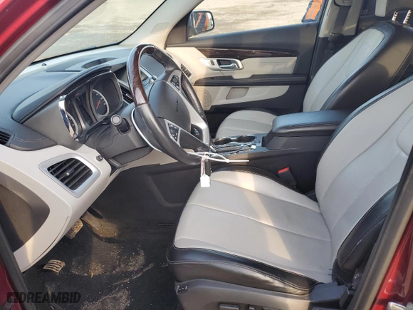 2017 GMC Terrain Denali with VIN 2GKFLVE36H6118403, listed as a Copart auction lot 87058314 with 56,420 mi miles and Salvage Title. Bid and sale history available at carsss.com. Image 7.