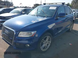 2014 Audi Q5 Premium Plus with VIN WA1DGBFP0EA023321, listed as a IAAI auction lot 41429754 with 90,025 mi miles. Bid and sale history available at carsss.com. Image 17.