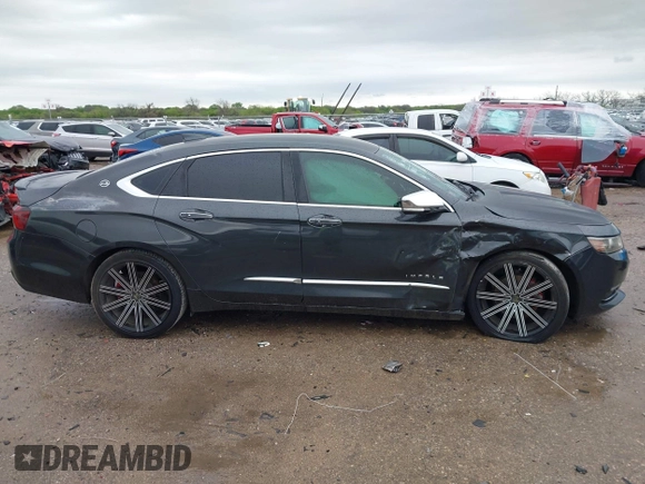 2015 Chevrolet Impala LTZ with VIN 1G1155SL8FU135991, listed as a IAAI auction lot 41895946 with 150,332 mi miles and . Bid and sale history available at DreamBid. Image 13.