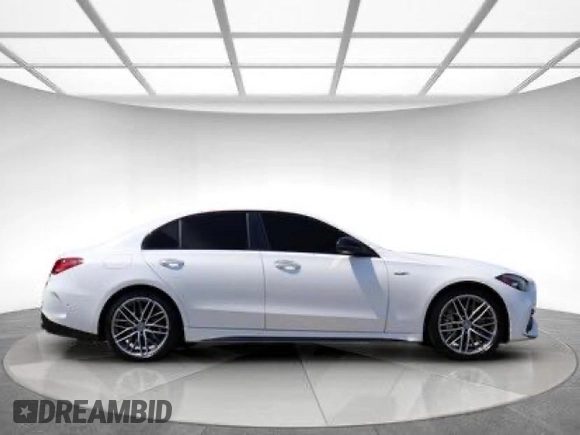 2023 Mercedes-Benz C 43 AMG with VIN W1KAF8HB8PR1244XX, listed as a Copart auction lot 55259535 with 15,372 mi miles and Clean Title. Bid and sale history available at DreamBid. Image 2.