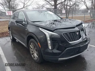 2019 Cadillac XT4 FWD Premium Luxury with VIN 1GYFZCR49KF211022, listed as a IAAI auction lot 41480403 with 43,040 mi miles and . Bid and sale history available at DreamBid. Image 1.