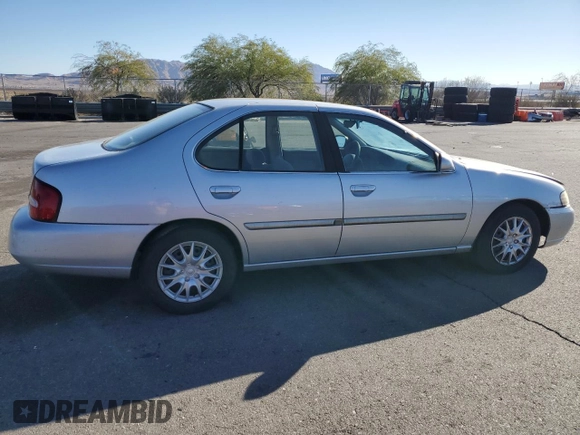 2001 Nissan Altima GXE with VIN 1N4DL01D01C116735, listed as a Copart auction lot 79776244 with 124,802 mi miles and Salvage Title. Bid and sale history available at carsss.com. Image 3.