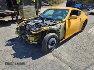 2017 Nissan 370Z with VIN JN1AZ4EH9HM955466, listed as a Copart auction lot 55165475 with 151,694 mi miles and Salvage Title. Bid and sale history available at carsss.com. Image 2.