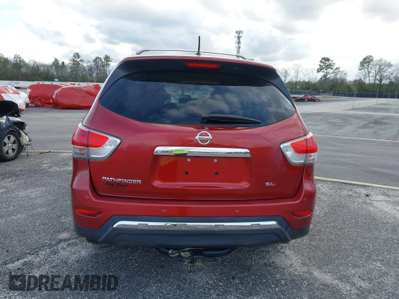 2015 Nissan Pathfinder SV with VIN 5N1AR2MN9FC625169, listed as a IAAI auction lot 40940937 with 68,555 mi miles and . Bid and sale history available at DreamBid. Image 16.