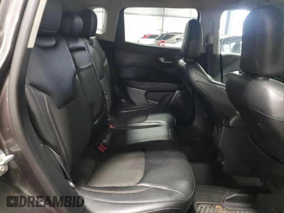 2017 Jeep Compass Latitude with VIN 3C4NJDBBXHT692968, listed as a Copart auction lot 57858445 with 145,838 mi miles and Salvage title. Bid and sale history available at DreamBid. Image 11.