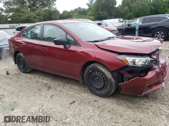 2017 Subaru Impreza with VIN 4S3GKAA64H3601973, listed as a Copart auction lot 57778015 with 73,247 mi miles and Salvage title. Bid and sale history available at DreamBid. Image 4.