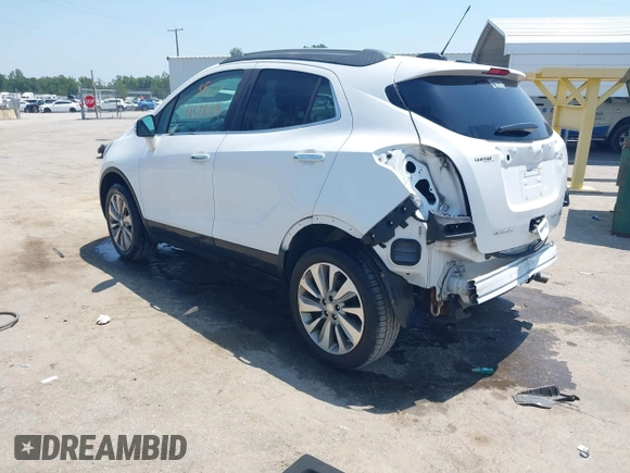 2017 Buick Encore Preferred with VIN KL4CJESBXHB084439, listed as a IAAI auction lot 42578119 with 90,631 mi miles and . Bid and sale history available at DreamBid. Image 3.