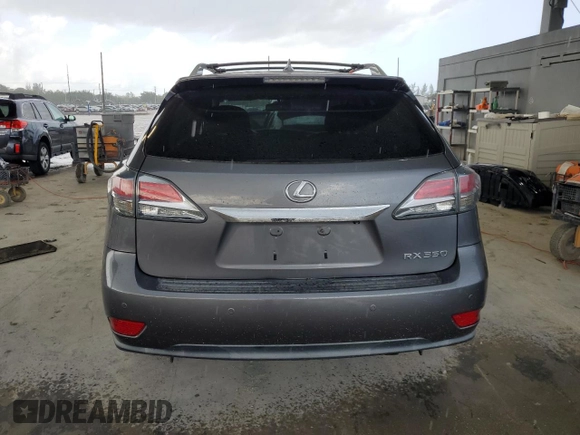 2015 Lexus RX 350 with VIN 2T2ZK1BAXFC171247, listed as a Copart auction lot 50871465 with 79,228 mi miles and Salvage Title. Bid and sale history available at DreamBid. Image 6.