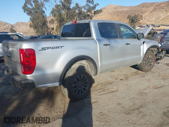 2019 Ford Ranger XL with VIN 1FTER4EH8KLA13386, listed as a IAAI auction lot 41382182 with 104,987 mi miles. Bid and sale history available at carsss.com. Image 4.