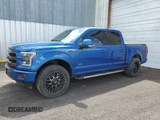 2017 Ford F-150 XL with VIN 1FTEW1CPXHFA13592, listed as a Copart auction lot 51649935 with 104,324 mi miles and Clean Title. Bid and sale history available at carsss.com. Image 1.