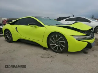 2015 BMW i8 z VIN WBY2Z2C52FV391972, wystawiony jako Copart lot #75019414 z przebiegiem 65 489 mil mil oraz Szkoda całkowita • Salvage title. Historia ofert i sprzedaży dostępna na DreamBid. Obrazek 4.