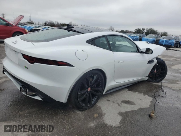 2020 Jaguar F-Type with VIN SAJD51EE2LCK68873, listed as a Copart auction lot 42095325 with 8,423 mi miles and Non Repairable. Bid and sale history available at DreamBid. Image 3.