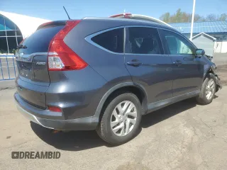 2015 Honda CR-V EX-L with VIN 2HKRM4H74FH612136, listed as a Copart auction lot 54825335 with 237,619 mi miles and Salvage Title. Bid and sale history available at carsss.com. Image 3.