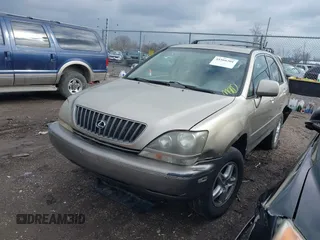 1999 Lexus RX 300 Luxury SUV with VIN JT6HF10U6X0054124, listed as a IAAI auction lot 41566201 with 220,462 mi miles. Bid and sale history available at carsss.com. Image 2.