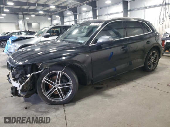 2018 Audi SQ5 Premium Plus with VIN WA1A4AFY7J2200661, listed as a Copart auction lot 67159764 with 69,524 mi miles and Salvage Title. Bid and sale history available at DreamBid. Image 1.