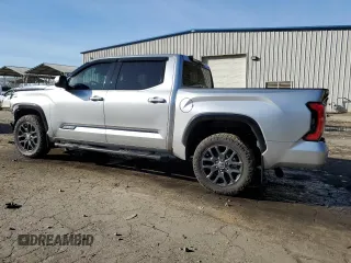2023 Toyota Tundra Platinum с VIN 5TFNA5DB8PX080032, выставлен на аукционе Copart как лот 42723895 с пробегом 13 710 миль миль и Списание • Salvage title. История ставок и продаж доступна на DreamBid. Изображение 2.