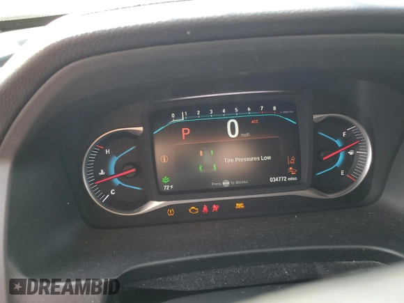 2021 Honda Pilot Special Edition with VIN 5FNYF6H27MB102574, listed as a Copart auction lot 71641744 with 34,772 mi miles and Salvage Title. Bid and sale history available at DreamBid. Image 9.