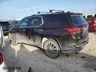 2022 Chevrolet Traverse Premier with VIN 1GNEVKKW2NJ191739, listed as a Copart auction lot 44624955 with 37,790 mi miles and Salvage Title. Bid and sale history available at carsss.com. Image 2.