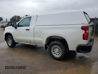 2023 Chevrolet Silverado 1500 Work Truck with VIN 3GCNAAEK8PG339758, listed as a Copart auction lot 54698095 with 38,046 mi miles and Clean Title. Bid and sale history available at DreamBid. Image 2.