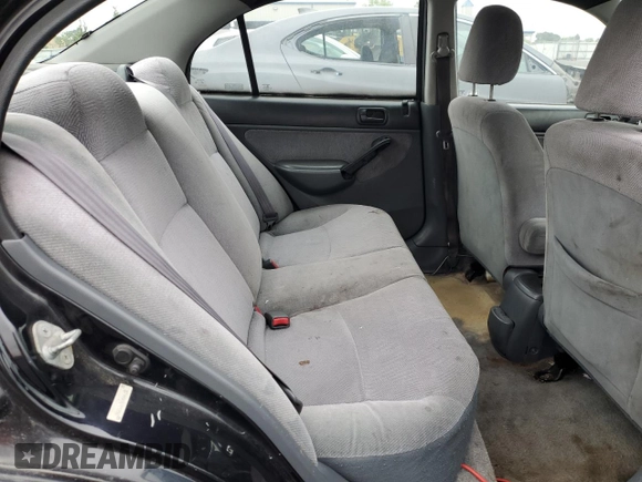 2001 Honda Civic EX with VIN 2HGES26761H549152, listed as a Copart auction lot 55165305 with 194,758 mi miles and Clean Title. Bid and sale history available at carsss.com. Image 10.