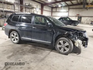 2012 Toyota Highlander Limited with VIN 5TDDK3EH2CS160765, listed as a Copart auction lot 49209385 with 170,967 mi miles and Salvage Title. Bid and sale history available at carsss.com. Image 4.