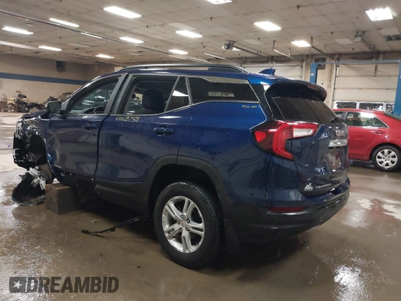 2023 GMC Terrain SLE with VIN 3GKALTEG9PL137698, listed as a IAAI auction lot 41062738 with 29,134 mi miles. Bid and sale history available at carsss.com. Image 3.
