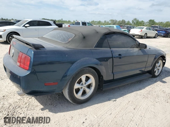2005 Ford Mustang Deluxe with VIN 1ZVFT84N755202833, listed as a Copart auction lot 53318295 with 134,956 mi miles and Clean Title. Bid and sale history available at carsss.com. Image 3.