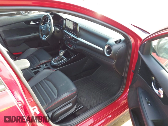 2023 Kia Forte GT with VIN 3KPF44ACXPE618328, listed as a IAAI auction lot 42137484 with 48,691 mi miles and . Bid and sale history available at carsss.com. Image 5.