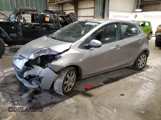 2011 Mazda 2 Sport with VIN JM1DE1HYXB0102833, listed as a Copart auction lot 46661365 with 166,982 mi miles and Salvage Title. Bid and sale history available at carsss.com. Image 1.