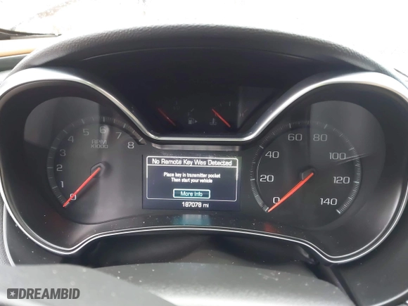 2014 Chevrolet Impala LTZ with VIN 2G1155S38E9186192, listed as a IAAI auction lot 41872744 with 187,078 mi miles. Bid and sale history available at carsss.com. Image 7.