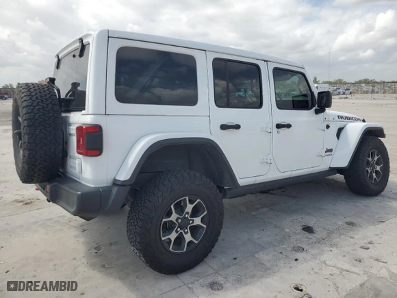 2019 Jeep Wrangler Unlimited Rubicon with VIN 1C4HJXFG9KW540850, listed as a Copart auction lot 51184635 with 55,772 mi miles and Salvage Title. Bid and sale history available at carsss.com. Image 3.
