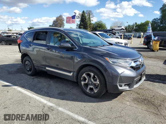 2018 Honda CR-V Touring with VIN 7FARW1H94JE045111, listed as a Copart auction lot 48748245 with 94,752 mi miles and Salvage Title. Bid and sale history available at DreamBid. Image 4.