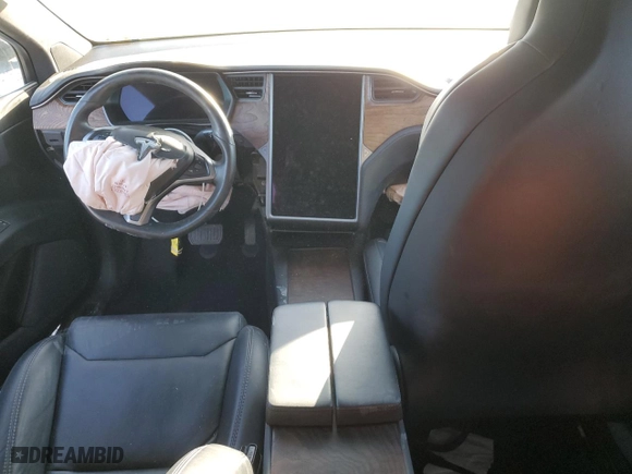 2019 Tesla Model X 75D with VIN 5YJXCAE24KF188385, listed as a Copart auction lot 48063375 with 0 mi miles and Salvage Title. Bid and sale history available at carsss.com. Image 8.