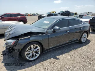 2023 Audi A5 Sportback Premium Plus z VIN WAUCBCF54PA012407, wystawiony jako Copart lot #53565585 z przebiegiem 34 736 mil mil oraz Szkoda całkowita • Salvage title. Historia ofert i sprzedaży dostępna na DreamBid. Obrazek 1.