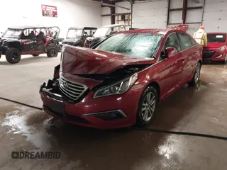 2015 Hyundai Sonata 2.4L SE with VIN 5NPE24AF9FH059327, listed as a IAAI auction lot 41416006 with 127,433 mi miles. Bid and sale history available at carsss.com. Image 18.