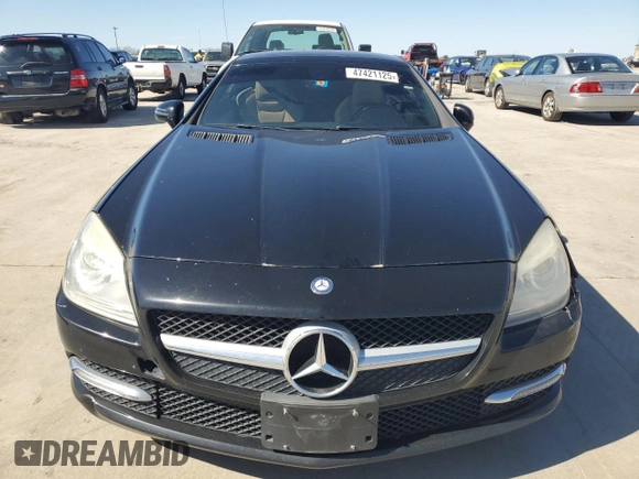 2013 Mercedes-Benz SLK 250 with VIN WDDPK4HA7DF053610, listed as a Copart auction lot 47421125 with 118,578 mi miles and Clean title. Bid and sale history available at DreamBid. Image 5.