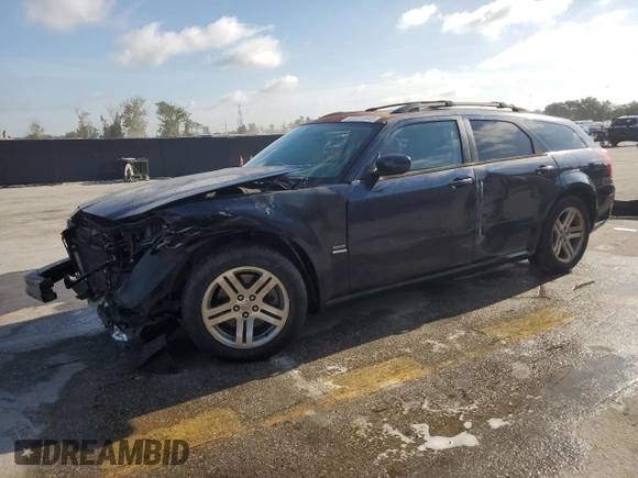2005 Dodge Magnum RT z VIN 2D4GV582X5H555689, wystawiony jako Copart lot #57711845 z przebiegiem 224 376 mil mil oraz Szkoda całkowita • Salvage title. Historia ofert i sprzedaży dostępna na DreamBid. Obrazek 1.