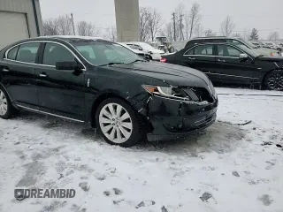 2014 Lincoln MKS EcoBoost with VIN 1LNHL9FT6EG608602, listed as a Copart auction lot 87018254 with 124,329 mi miles and Clean title. Bid and sale history available at DreamBid. Image 13.