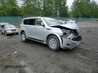 2021 Nissan Armada SV with VIN JN8AY2AC9M9146310, listed as a Copart auction lot 88297375 with 56,146 mi miles and Salvage Title. Bid and sale history available at carsss.com. Image 12.
