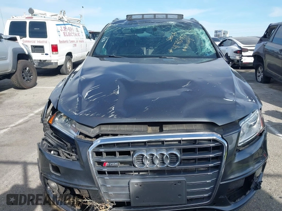 2017 Audi SQ5 with VIN WA1VCBFP0HA075147, listed as a IAAI auction lot 41765465 with 109,003 mi miles and . Bid and sale history available at DreamBid. Image 6.